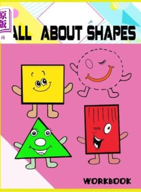 海外直订All about Shapes Workbook 所有关于形状工作簿