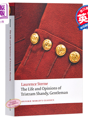 【中商原版】项狄传（牛津世界经典系列）英文原版 The Life and Opinions of Tristram Shandy, Gentleman