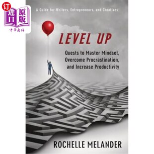 Procrastination Mindset 海外直订Level and 提升：要求掌握心态 Produ Quests 克服拖 Master Increase Overcome