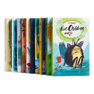 经典儿童文学9册英文原版图书Alma Junior Classics 青少年小说 海蒂 爱丽丝梦游仙境 小王子 绿野仙踪 秘密花园【中商原版】