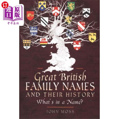 海外直订Great British Family Names and Their History 伟大的英国姓氏及其历史
