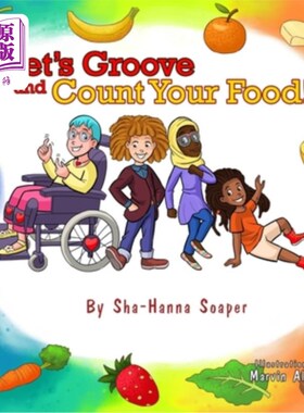 海外直订Let's Groove and Count Your Food! 让我们尽情享受，数数你的食物吧！