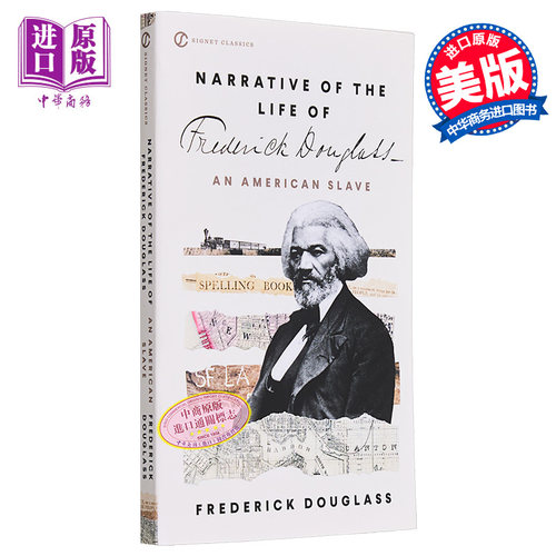【中商原版】弗雷德里克道格英文原版小说书 Narrative of the Life of Frederick Douglass