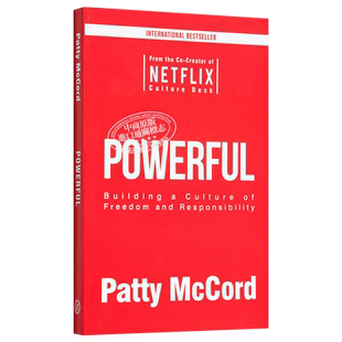奈飞文化手册 英文原版 Powerful Patty McCord Missionday 奈飞前CHO帕蒂麦考德颠覆之作 企业管理类书 经营管理【中商原版?