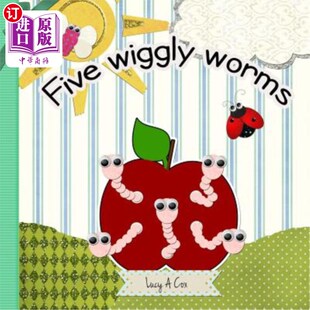 五条蠕动 Worms 蠕虫 Wiggly 海外直订Five
