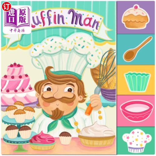 海外直订The Muffin Man 松饼人