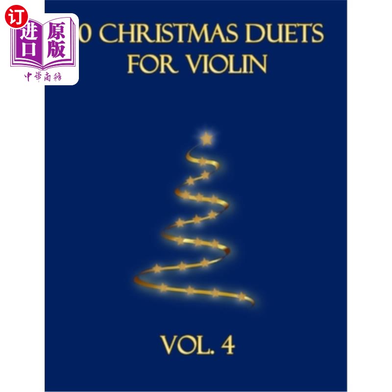 海外直订10 Christmas Duets for Violin: Volume 4 10圣诞小提琴二重奏:卷4