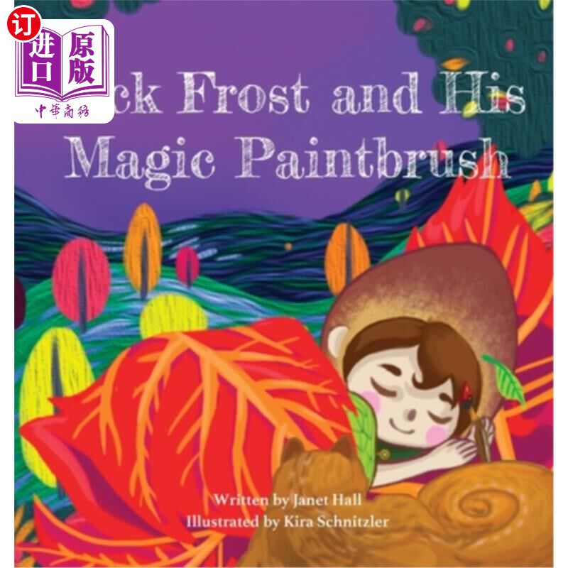 海外直订Jack Frost and His Magic Paintbrush 杰克·弗罗斯特和他的魔法画笔