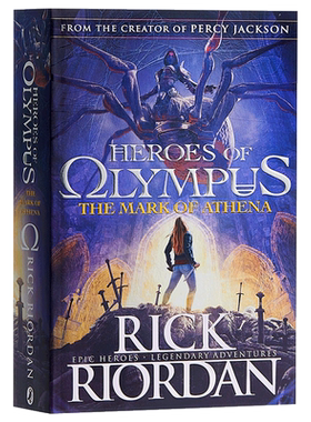 奥林匹斯英雄系列3：雅典娜之印 英文原版 The Mark of Athena  Rick Riordan  Puffin