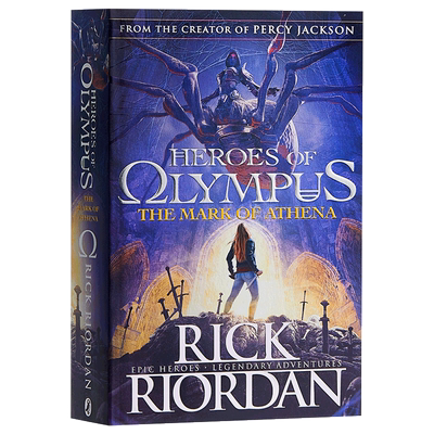 奥林匹斯英雄系列3：雅典娜之印 英文原版 The Mark of Athena  Rick Riordan  Puffin
