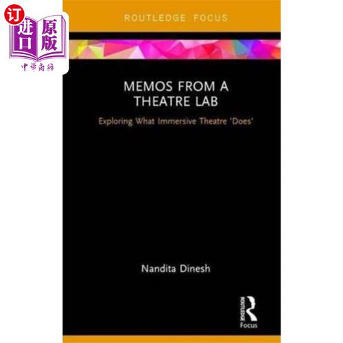海外直订Memos from a Theatre Lab 戏剧实验室的备忘录