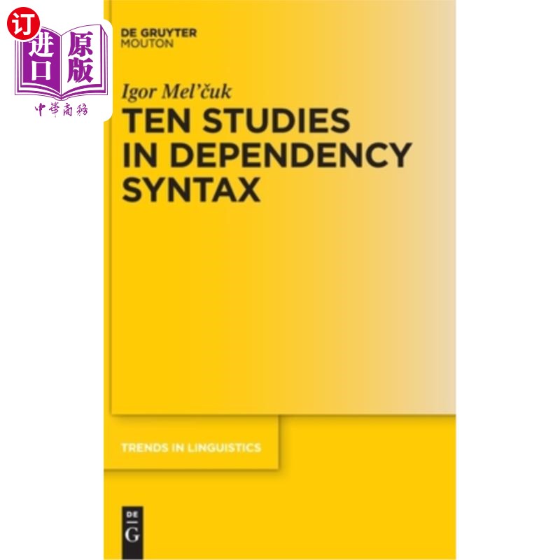 海外直订Ten Studies in Dependency Syntax 依存句法的十项研究