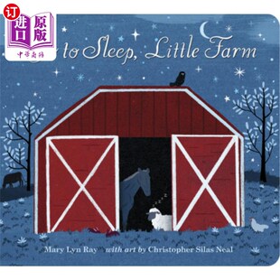 Board 木板书 Sleep 小农场 去睡觉吧 Book Padded Farm Little 海外直订Go
