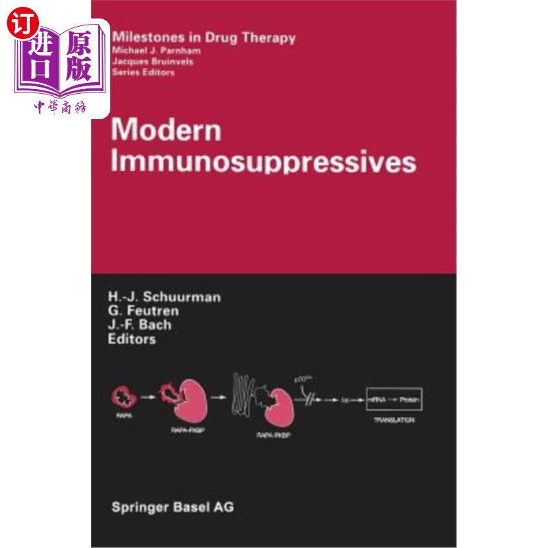 海外直订医药图书Modern Immunosuppressives 现代免疫抑制剂