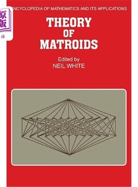 海外直订Theory of Matroids 拟阵理论