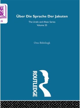 海外直订Uber Die Sprache der Jakuten Uber Die Sprache der Jakuten