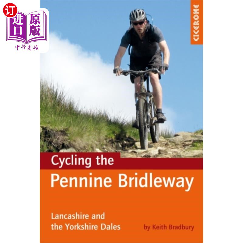 海外直订Cycling the Pennine Bridleway 骑自行车穿过奔宁大道