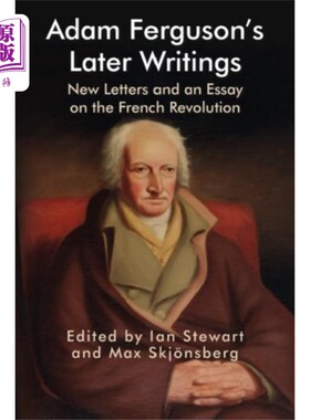 海外直订Adam Ferguson's Later Writings 亚当·弗格森的后期作品