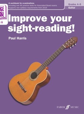 海外直订Improve your sight-reading! Guitar Grades 4-5 提高你的视读能力!4-5级吉他