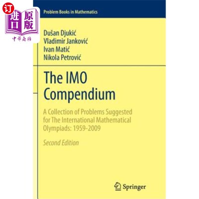 海外直订The Imo Compendium: A Collection of Problems Suggested for the International Mat 国际海事组织简编：为国际数