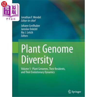 海外直订Plant Genome Diversity Volume 1: Plant Genomes, Their Residents, and Their Evolu 植物基因组多样性第1卷：植物基