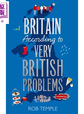 预售 非常英式问题下的英国 Britain According to Very British Proble 英文原版 Rob Temple 英国文化发现【中商原版】