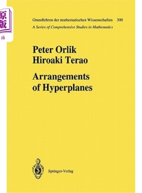 海外直订Arrangements of Hyperplanes 超平面的排列