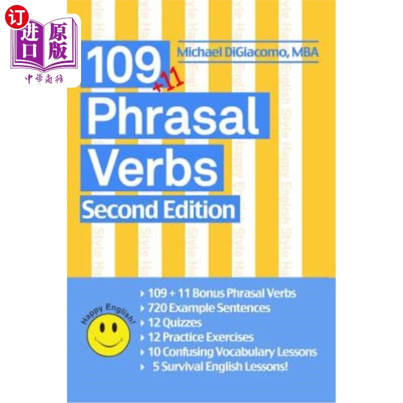 海外直订109 phrasal verbs 109短语动词