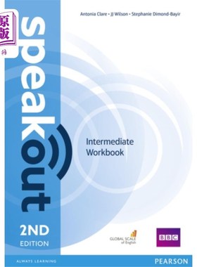 海外直订Speakout Intermediate 2nd Edition Workbook witho... Speakout中级第二版练习册无键