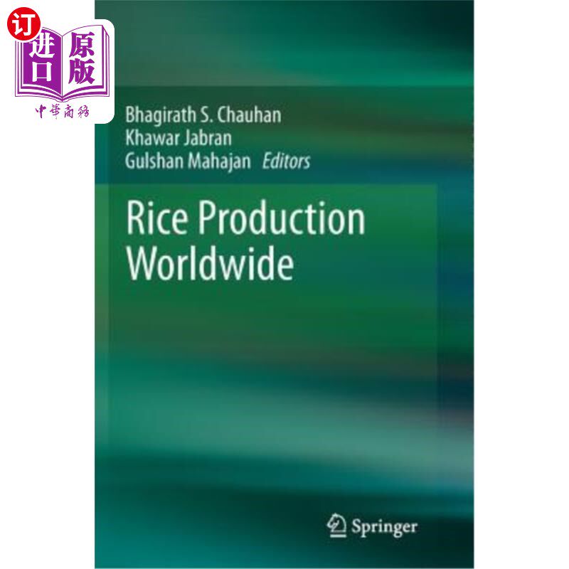 海外直订Rice Production Worldwide 全球大米产量
