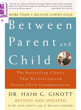 Between Parent And Child 孩子,把你的手给我 家长教育理论育儿方针 平装 英文原版 7-12岁【中商原版】