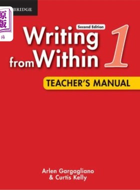 海外直订Writing from Within Level 1 Teacher's Manual 一级教师手册内的写作