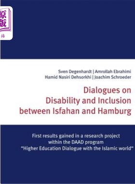 海外直订Dialogues on Disability and Inclusion between Isfahan and Hamburg 伊斯法罕和汉堡之间关于残疾和包容的对话