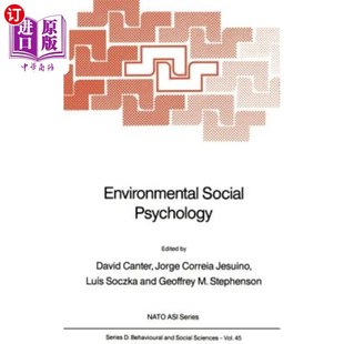 Psychology Social 环境社会心理学 海外直订Environmental
