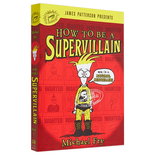 【中商原版】怎样成为一个大坏蛋 英文原版 How to Be a Supervillain Michael Fry 幽默漫画