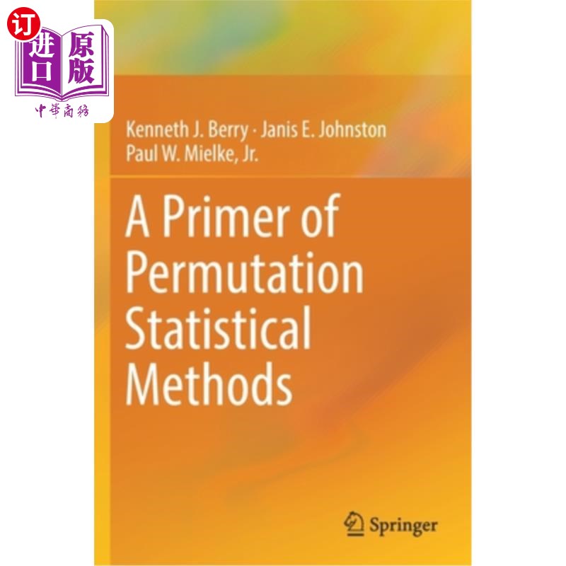 海外直订A Primer of Permutation Statistical Methods 排列统计方法导论