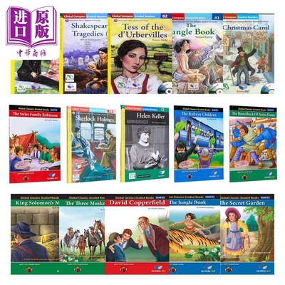 Global英语分级读物A1-C1级别