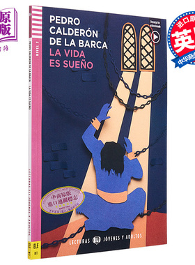 西班牙语原版分级读物 ELI Young Adult Readers Spanish B1 La vida es sueno人生如梦 西班牙文小说阅读【中商原版】