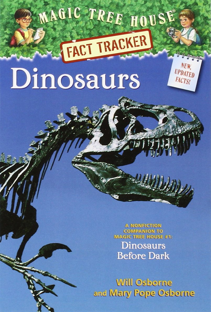 Magic Tree House Fact Tracker 1 Dinosaurs 神奇树屋小百科1 英文原版进口图书 神奇树屋 小初文学英语课外阅读【中商原版】