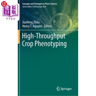 海外直订High-Throughput Crop Phenotyping 高通量作物表现型