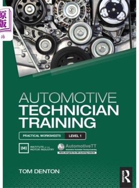 海外直订Automotive Technician Training: Practical Worksh... 汽车技师培训：实践工作表1级