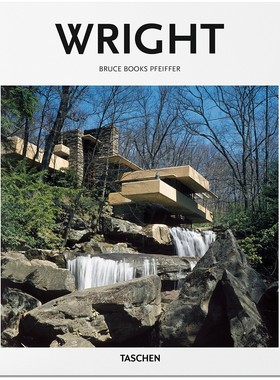 现货 Wright Taschen 进口艺术 赖特 进口精装艺术画册 建筑类型与风格Taschen Basic Architecture基本建筑系列【中商原版】