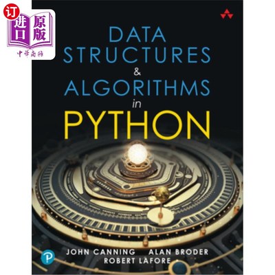 海外直订Data Structures & Algorithms in Python Python中的数据结构和算法