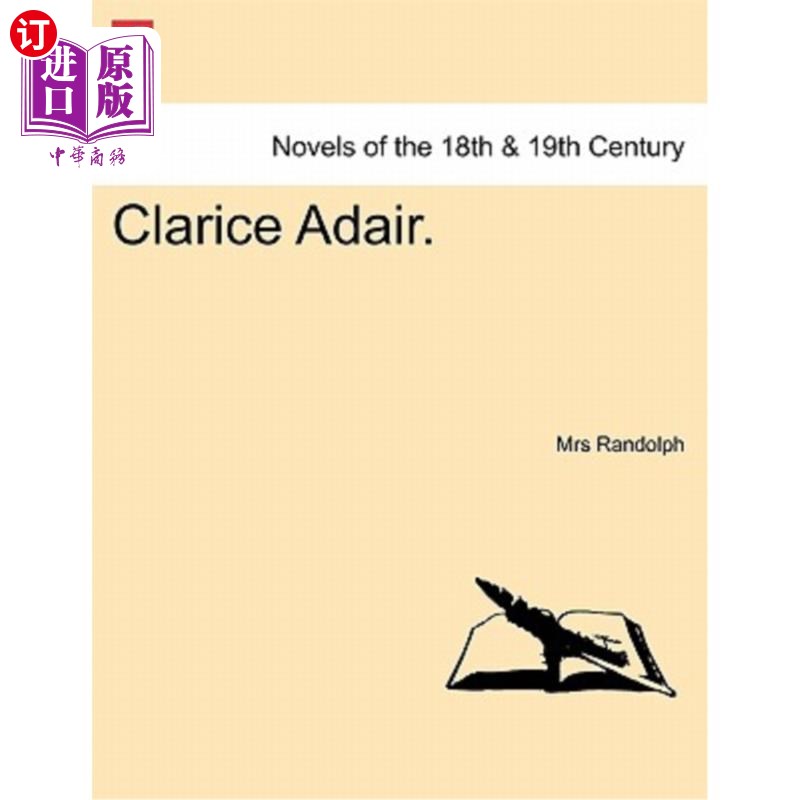 海外直订Clarice Adair. Clarice Adair。