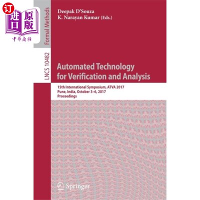 海外直订Automated Technology for Verification and Analys... 验证与分析自动化技术