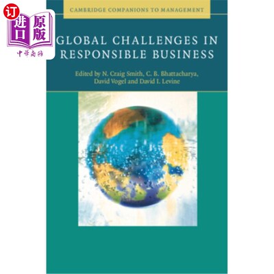 海外直订Global Challenges in Responsible Business 负责任企业的全球挑战