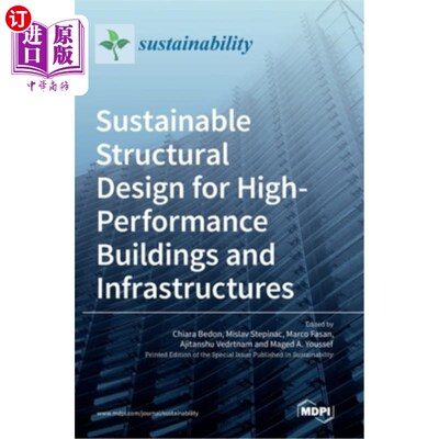海外直订Sustainable Structural Design for High-Performance Buildings and Infrastructures 高性能建筑和基础设施的可持