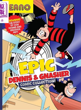 比诺故事套装 Beano Collection Beano Epic Dennis & Gnasher Comic Collection 英文原版 儿童漫画故事 精装书【中商原版】