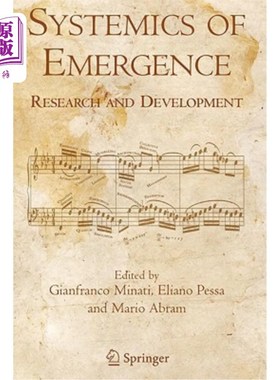 海外直订医药图书Systemics of Emergence: Research and Development 出现系统学：研究与发展
