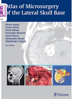 海外直订医药图书Atlas of Microsurgery of the Lateral Skull Base 侧颅底显微外科图集